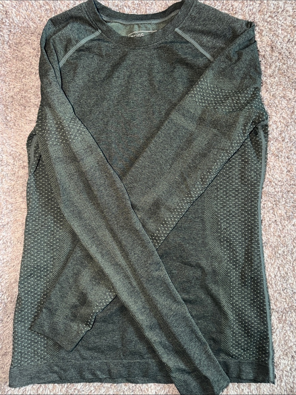 Figs Salta Seamless Long-Sleeve Top - green